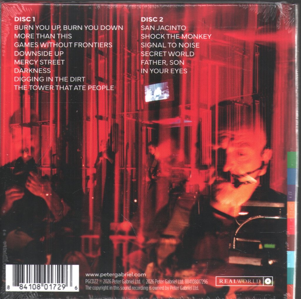 Peter Gabriel - In The Big Room - Double Cd