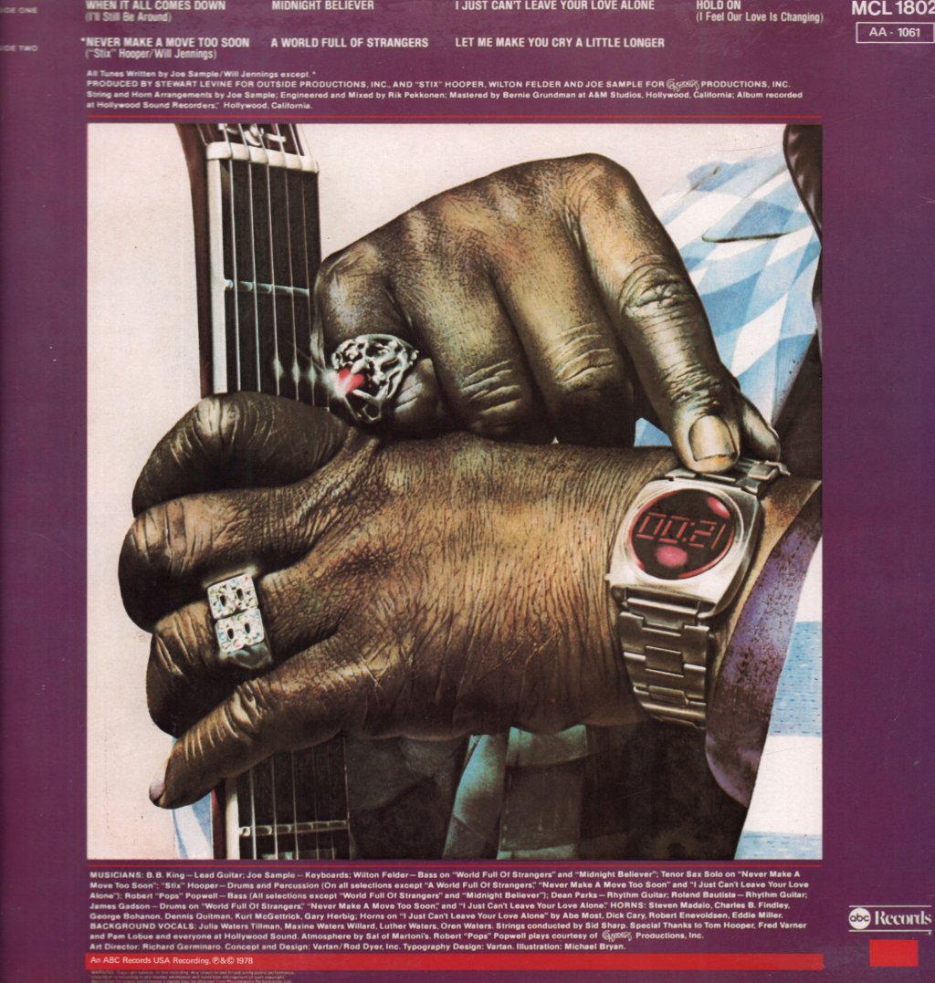 B.B. King - Midnight Believer - Lp