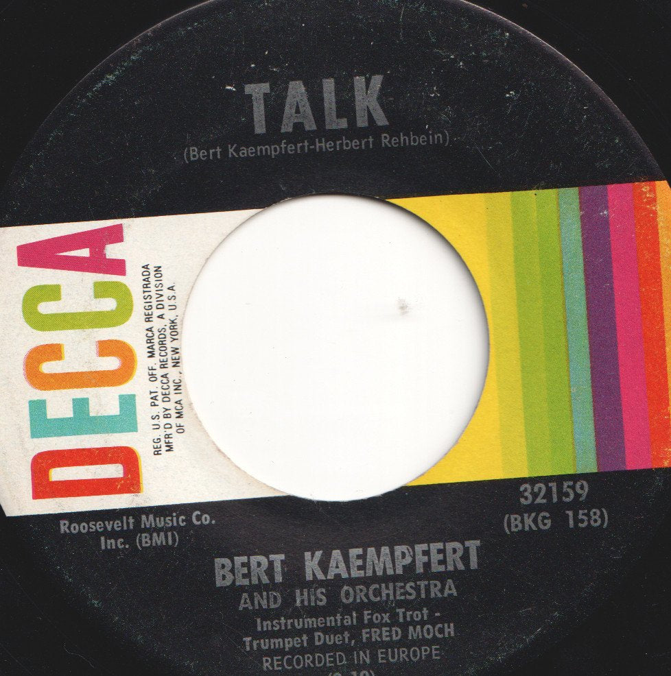Bert Kaempfert - Talk - 7 Inch