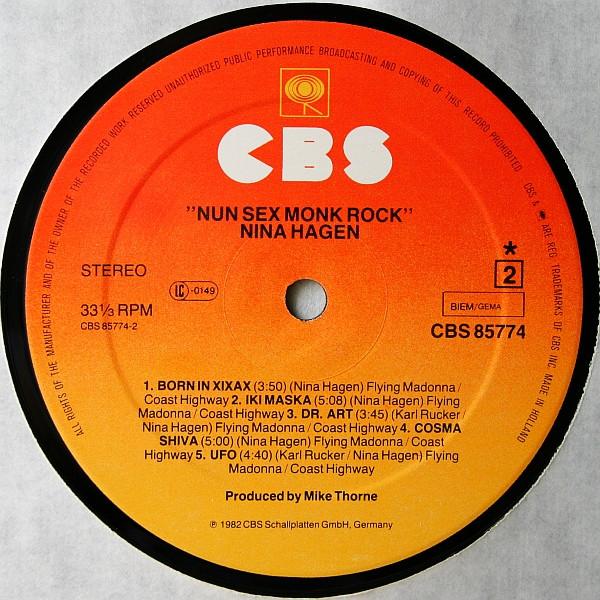 Nina Hagen - Nunsexmonkrock - Lp