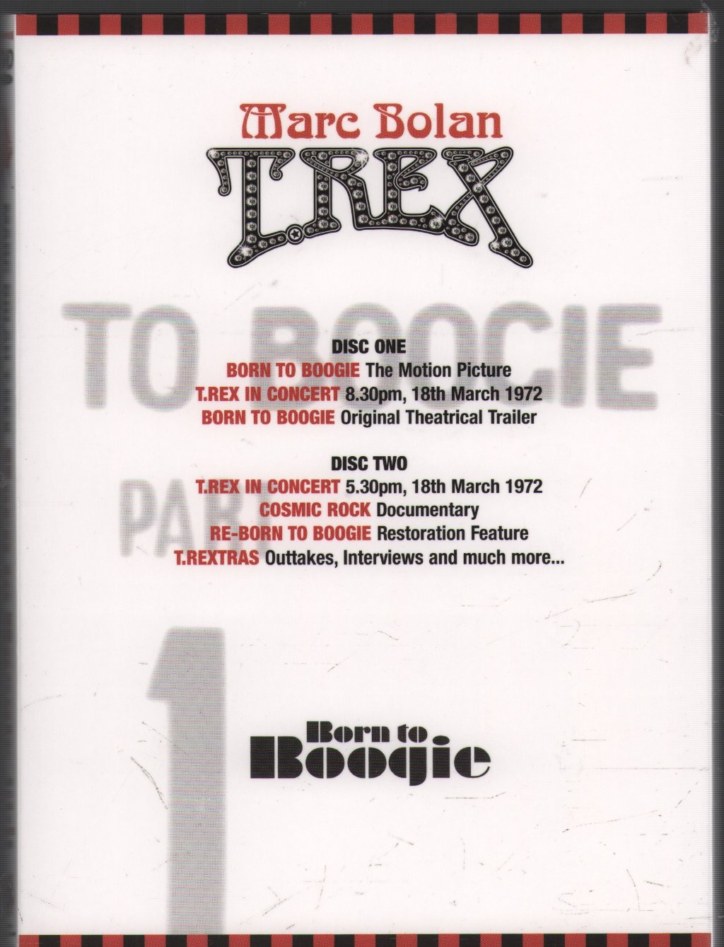 Marc Bolan - Born To Boogie - Double Dvd