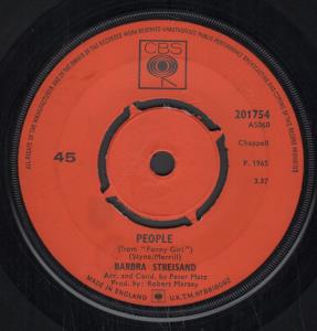 Barbra Streisand - People - 7 Inch