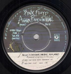 Pink Floyd - Another Brick In The Wall - 7 Inch