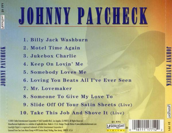 Johnny Paycheck - Johnny Paycheck - Cd