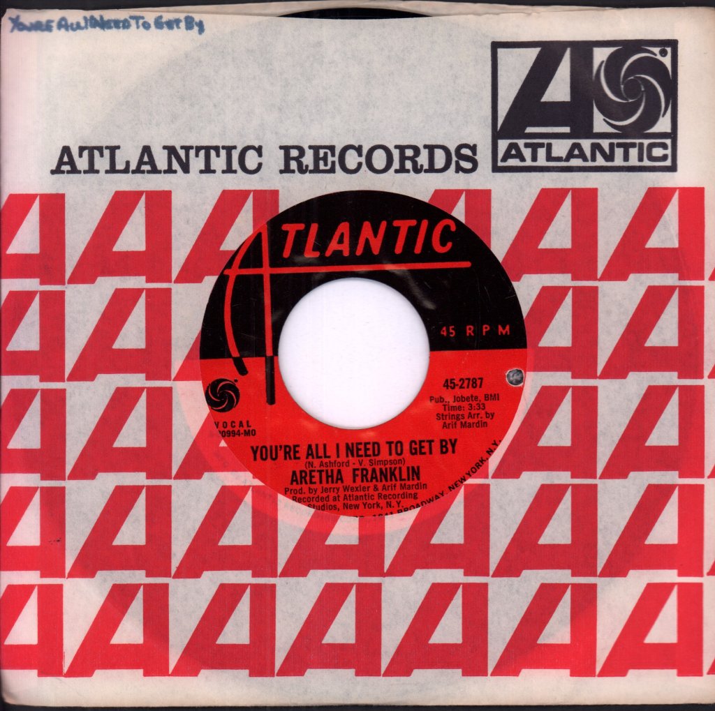 Aretha Franklin - Pullin - 7 Inch