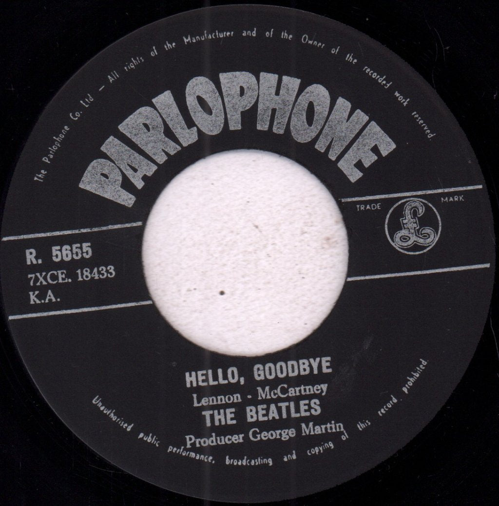 Beatles - Hello Goodbye - 7 Inch