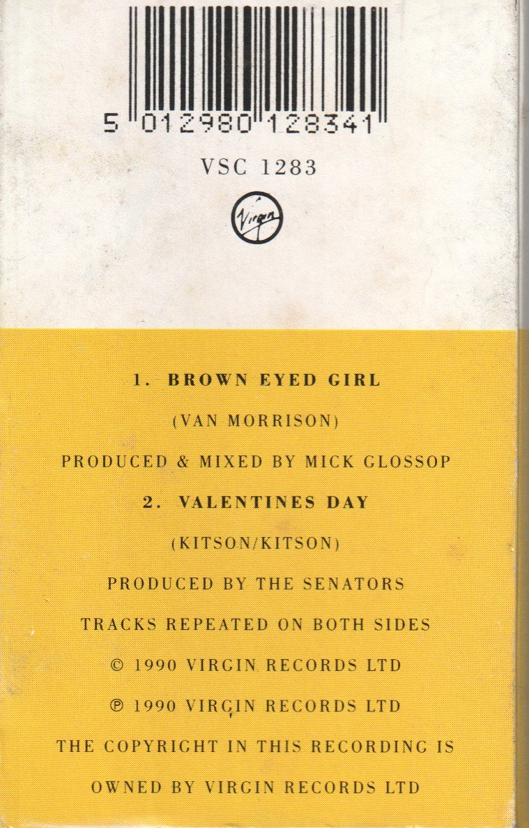 Senators (Pop) - Brown Eyed Girl - Cassette