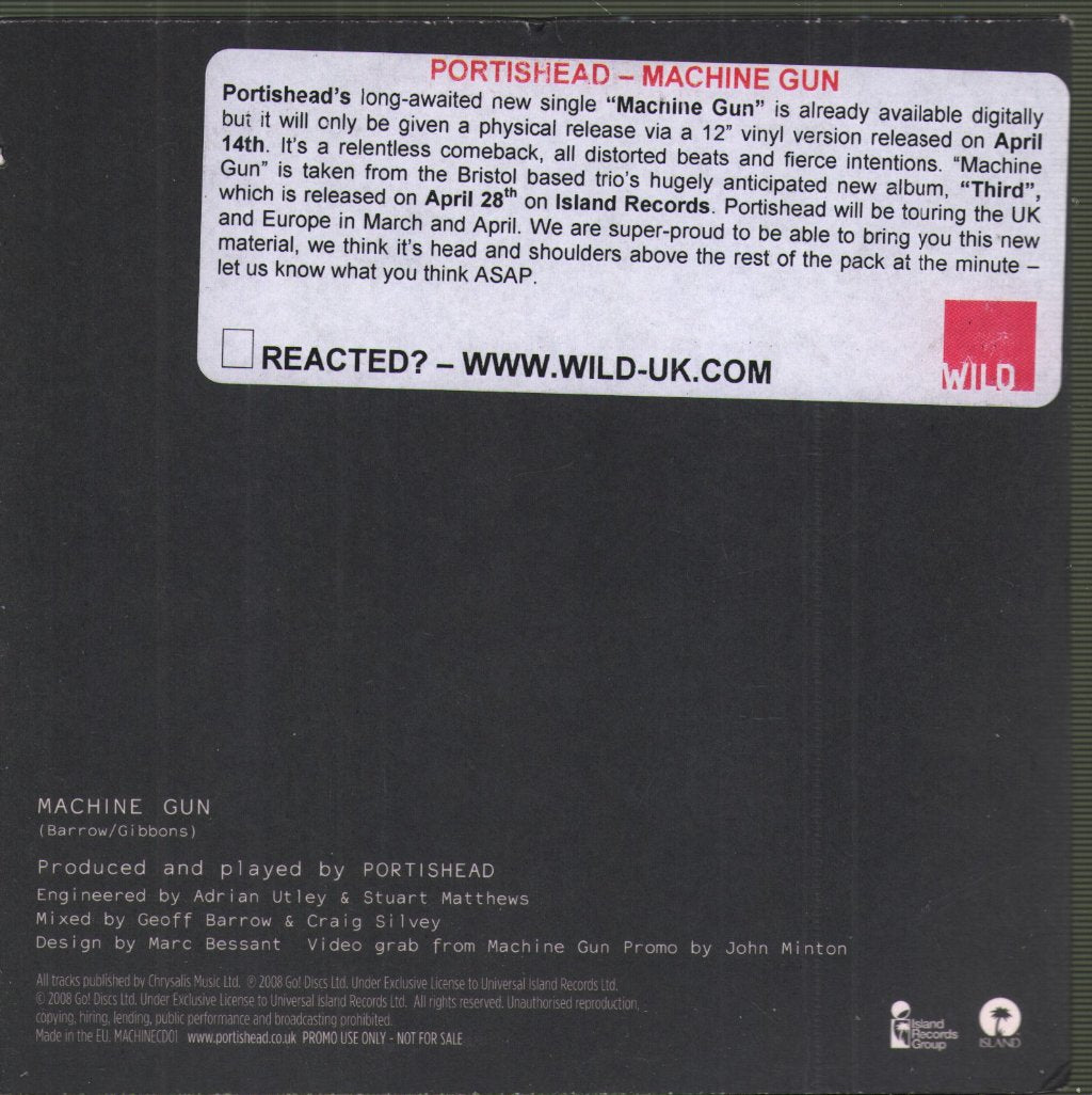 Portishead - Machine Gun - Cd