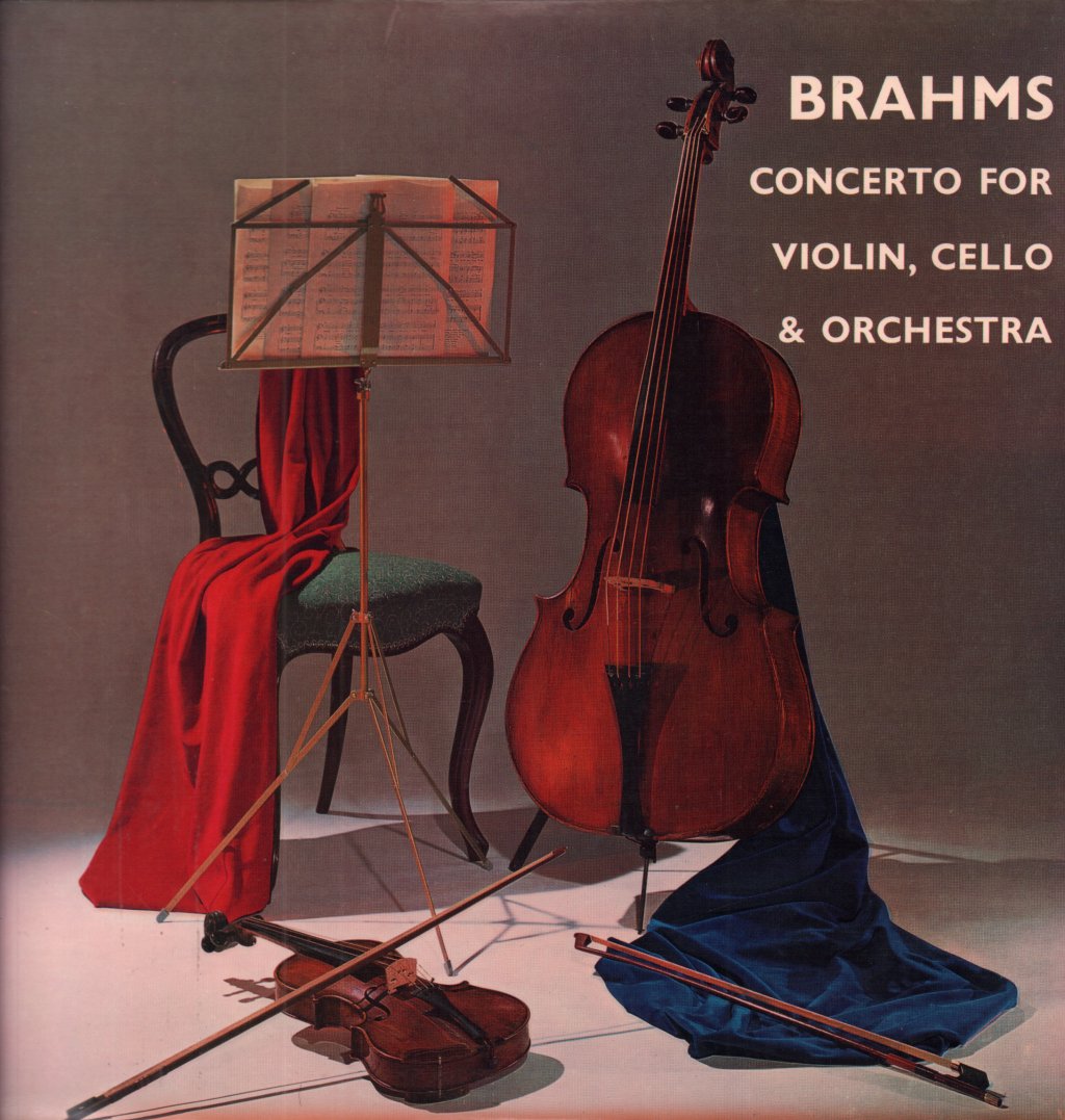 Jean Fournier / Antonio Janigro - Brahms Double Concerto For Violin, Cello & Orchestra - Lp
