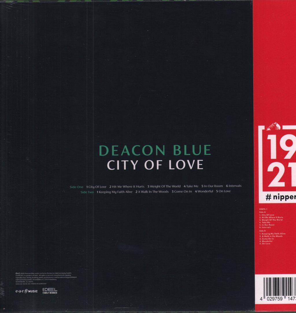 Deacon Blue - City Of Love - Lp