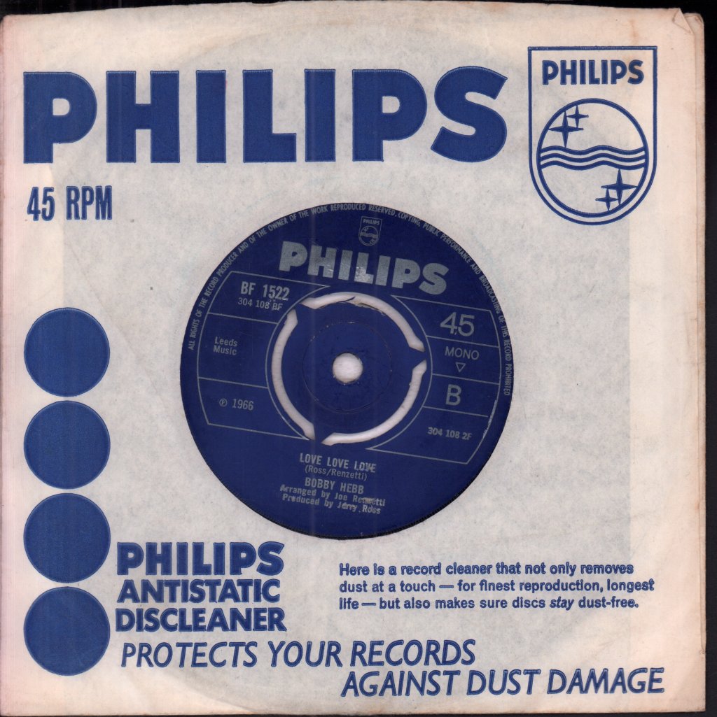 Bobby Hebb - A Satisfied Mind - 7 Inch