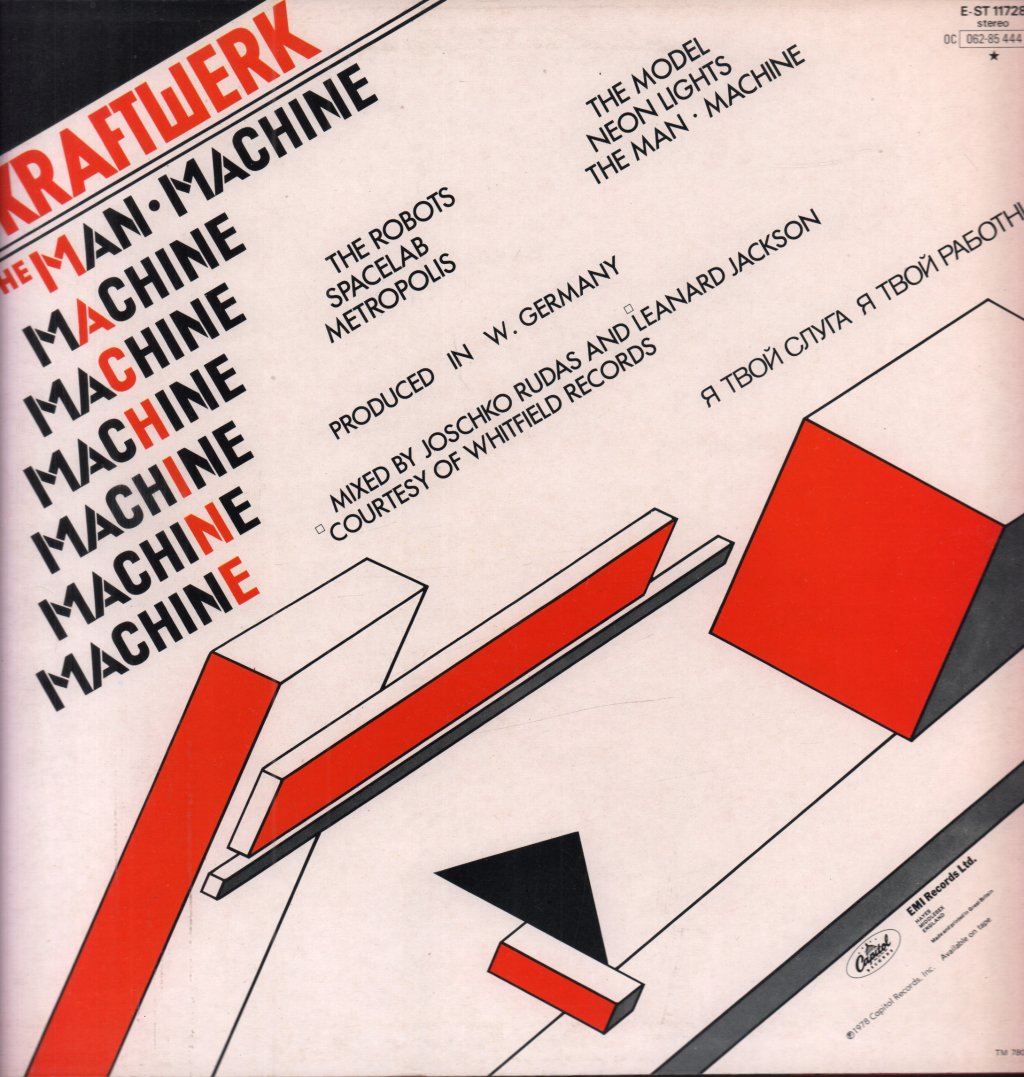 Kraftwerk - Man Machine - Lp