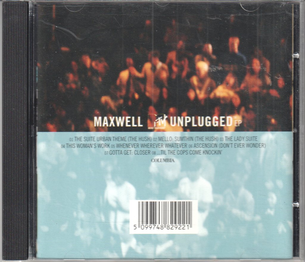 Maxwell - MTV Unplugged EP - Cd