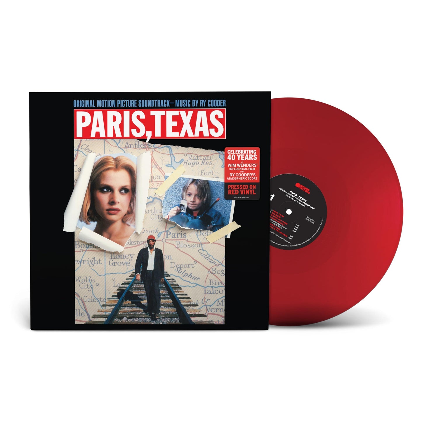 Ry Cooder - Paris, Texas Soundtrack (Opaque Red Vinyl) - Lp