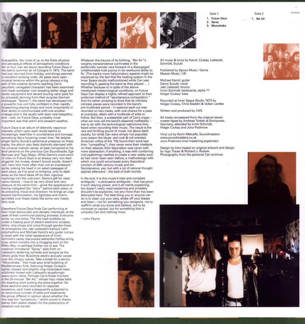 Can - Future Days - Lp