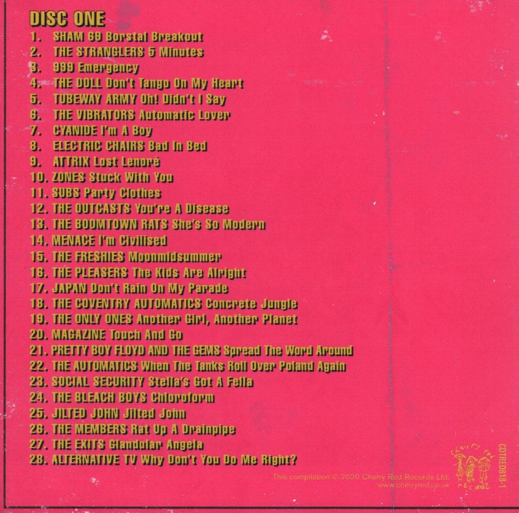Various Artists - 1978: The Year The UK Turned Day-Glo - Triple Cd