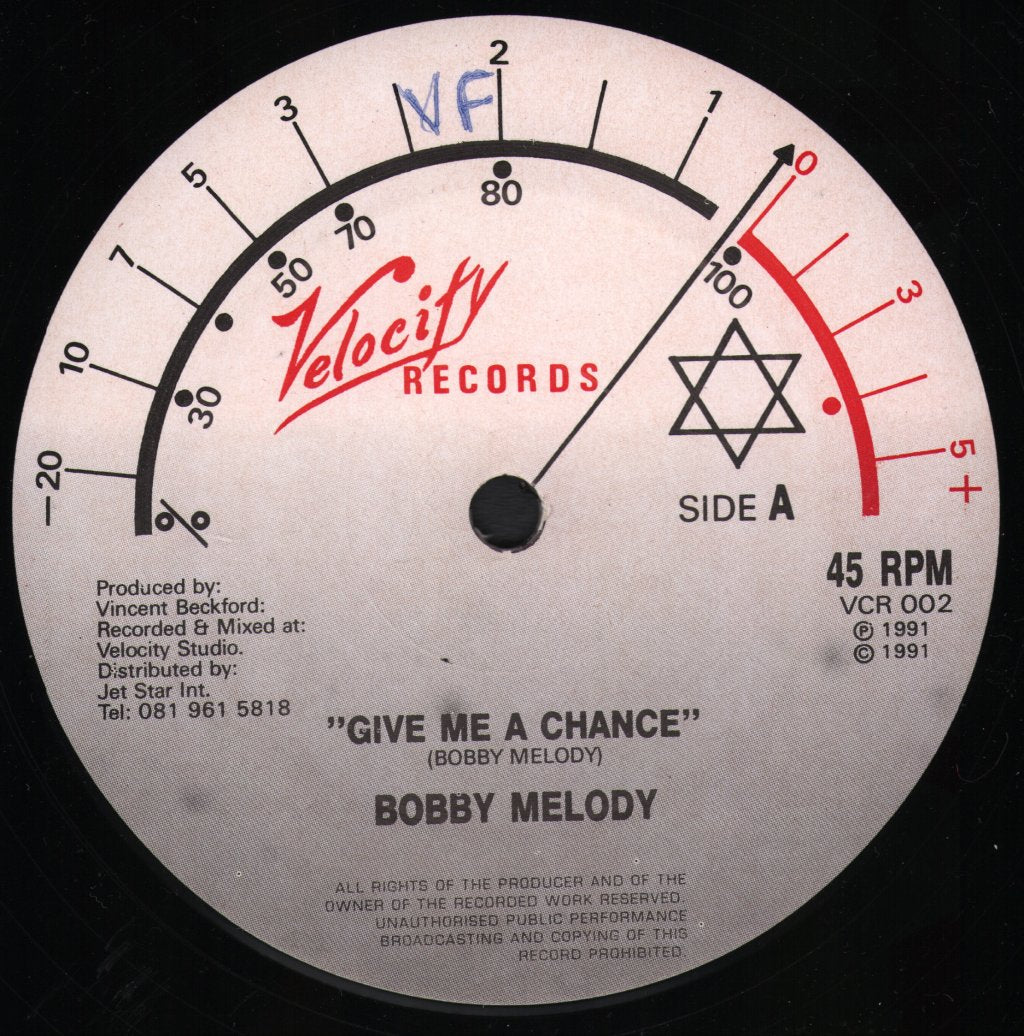 Bobby Melody - Give Me A Chance - 12 Inch