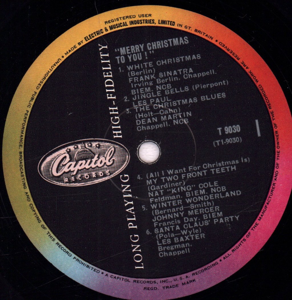 Various Artists - Merry Christmas To You! - Lp