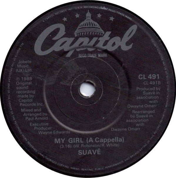 Suavé - My Girl - 7 Inch