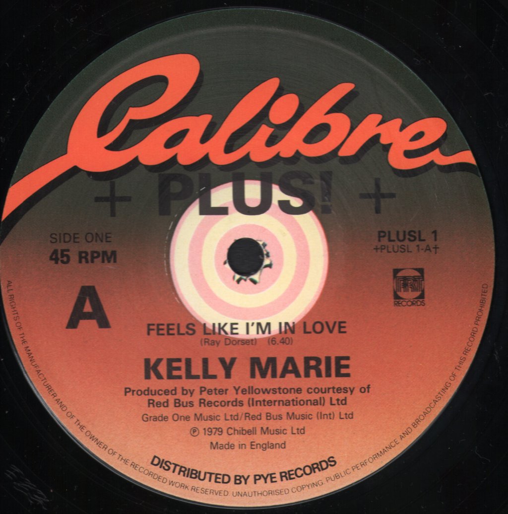 Kelly Marie - Feels Like I'm In Love - 12 Inch