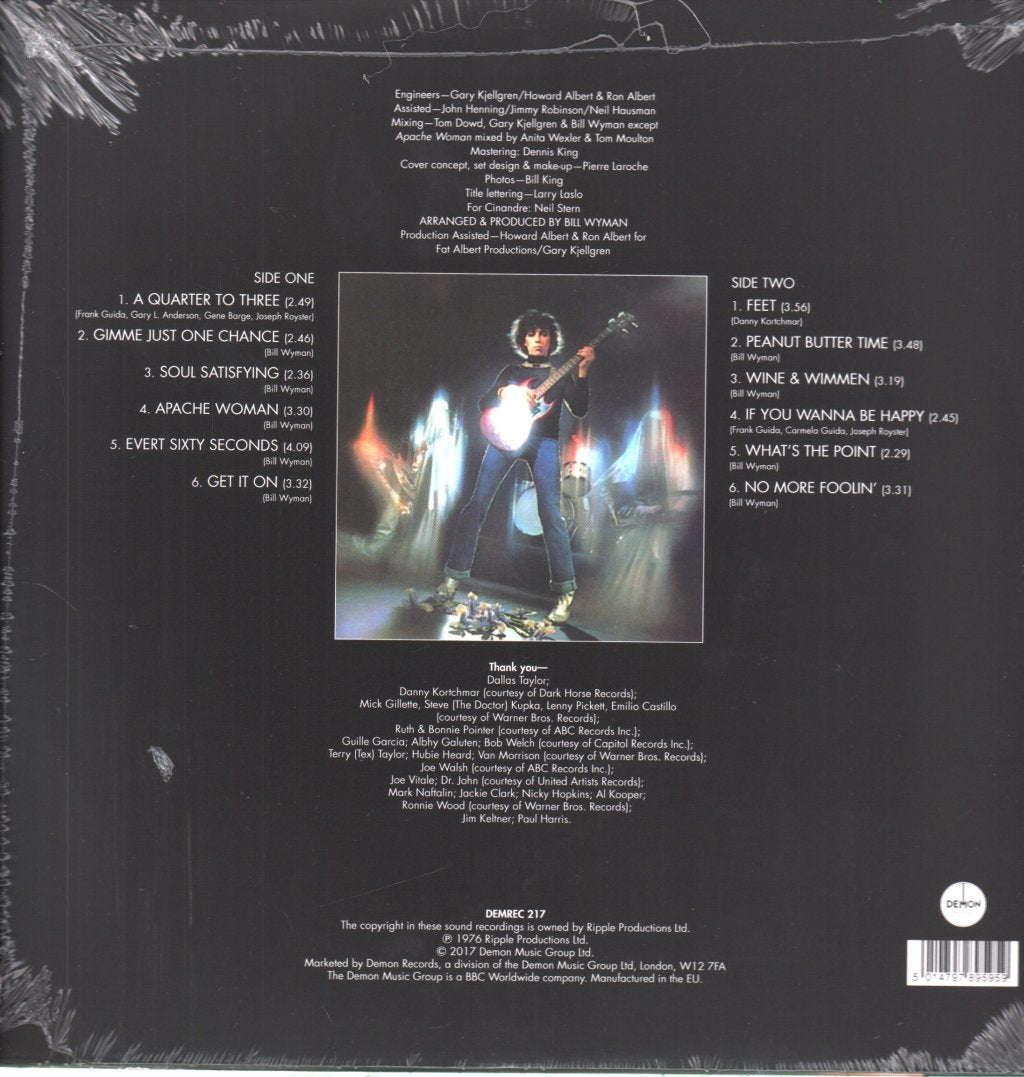 Bill Wyman - Stone Alone - Lp