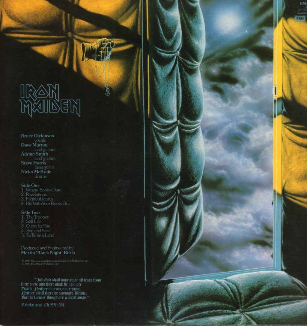 Iron Maiden - Piece Of Mind - Lp