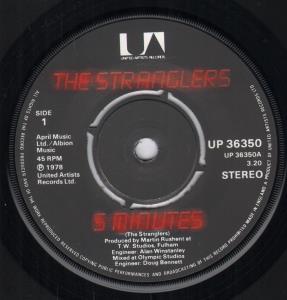 Stranglers - 5 Minutes - 7 Inch