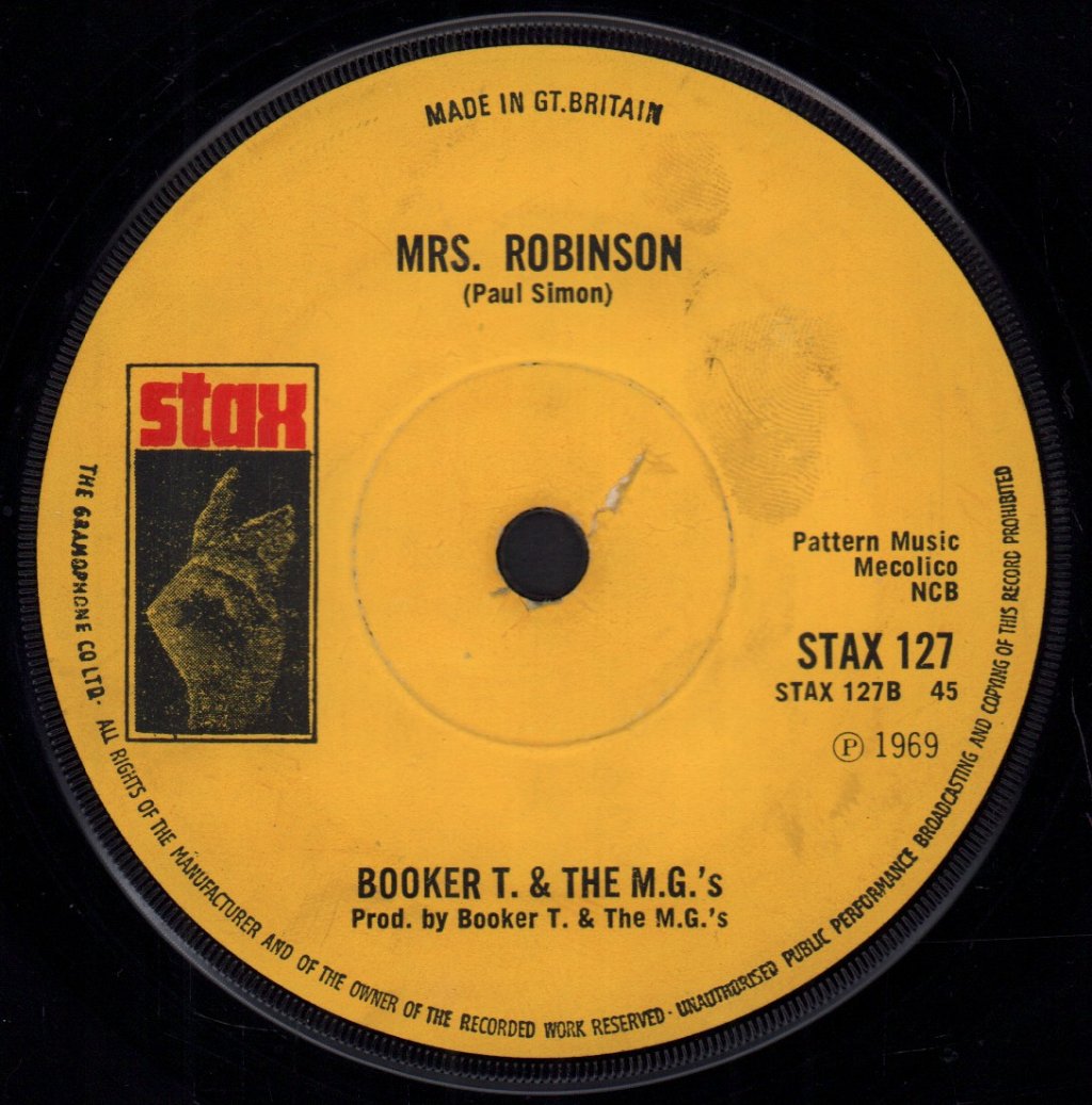 Booker T & The MG's - Soul Clap '69 - 7 Inch