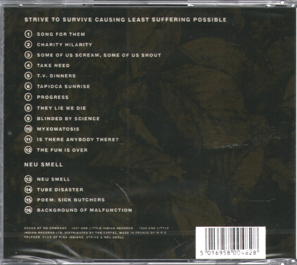 Flux Of Pink Indians - Strive To Survive & Neu Smell - Cd
