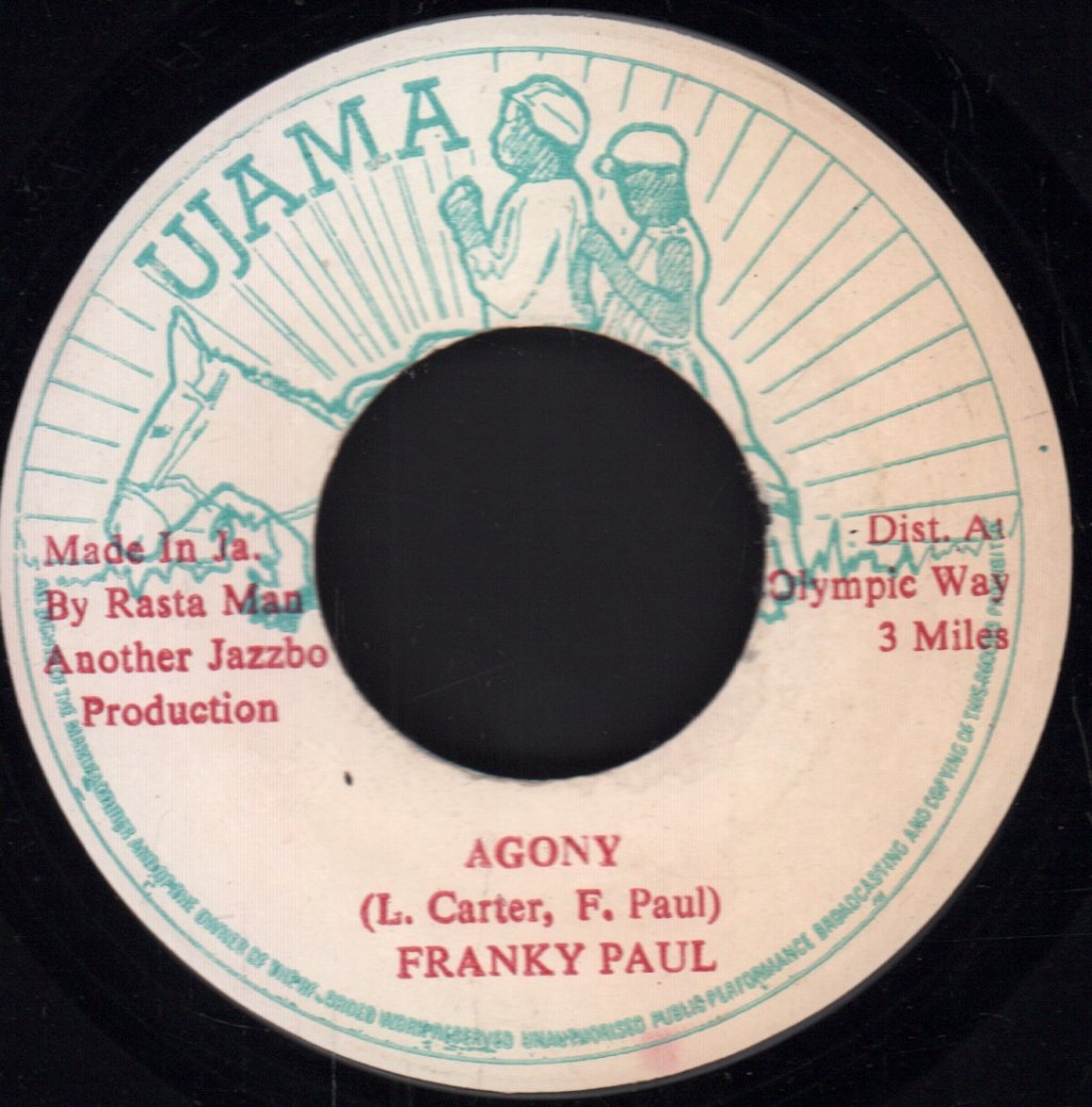 Frankie Paul - Agony - 7 Inch