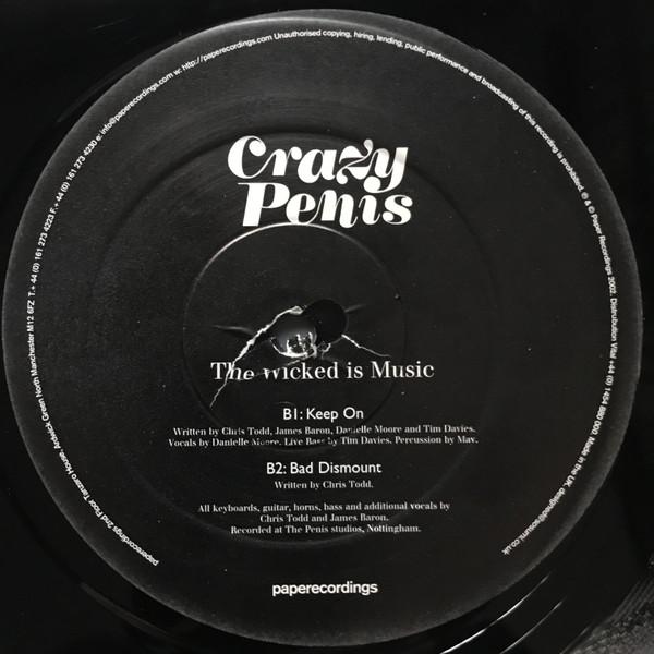 Crazy Penis - Wicked Is Music - Double Lp