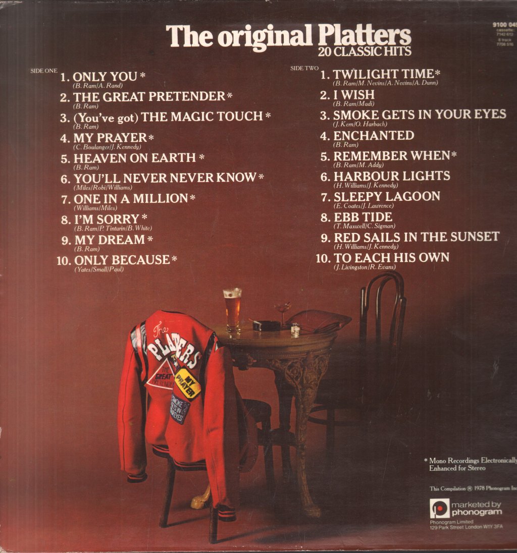 Platters - 20 Classic Hits - Lp