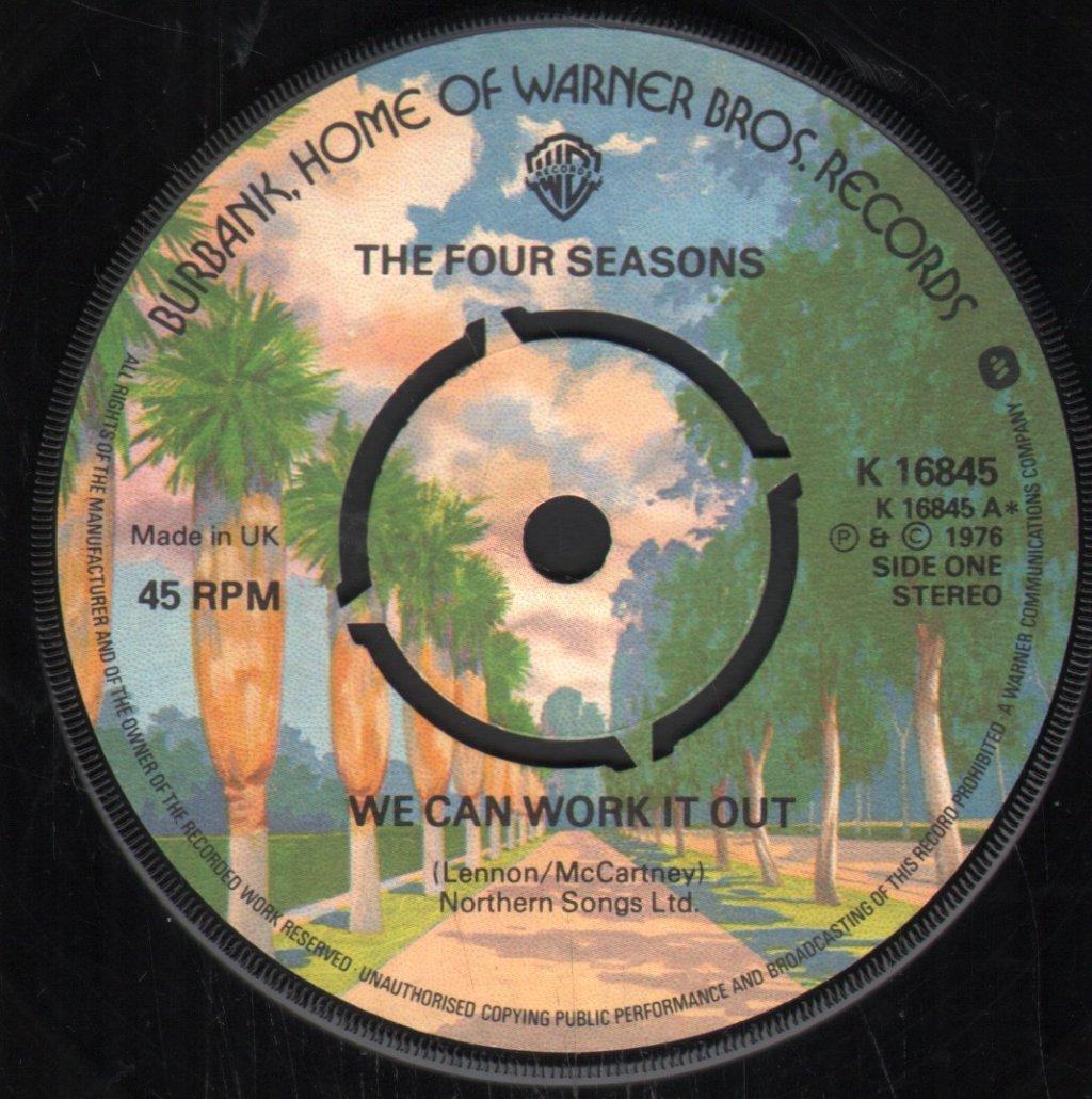 Four Seasons - We Can Work It Out - 7 Inch