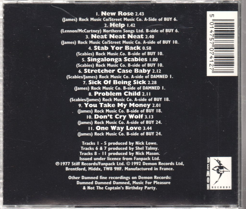 Damned - Skip Off School To See The Damned - Cd