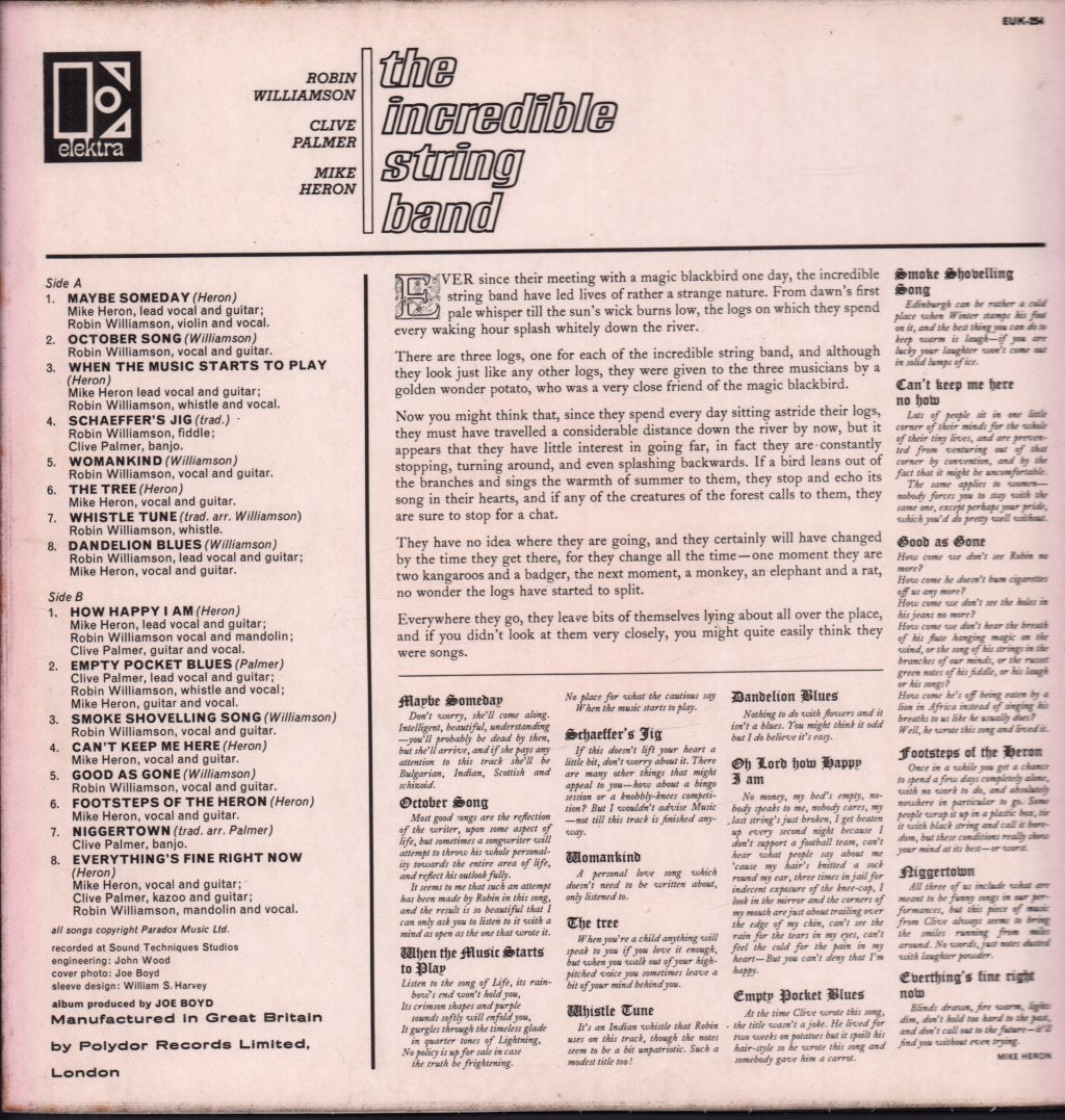 Incredible String Band - Incredible String Band - Lp