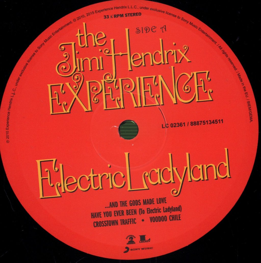 Jimi Hendrix Experience - Electric Ladyland - Double Lp