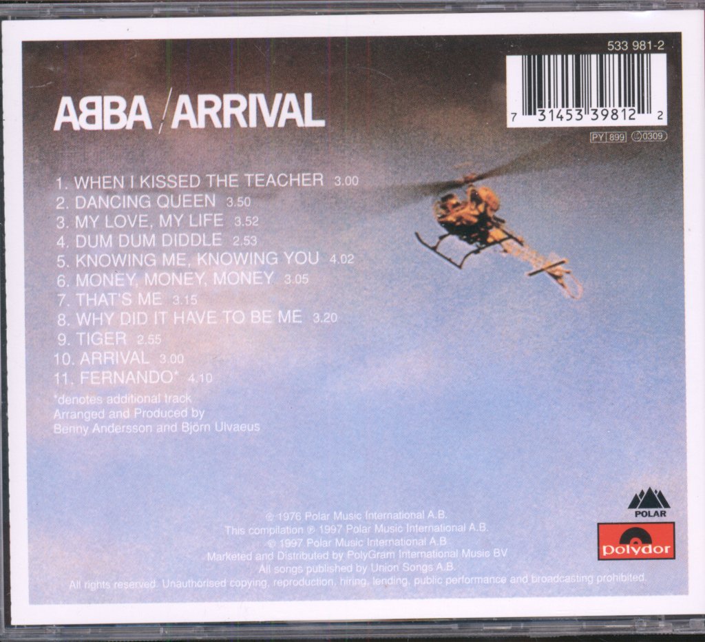 ABBA - Arrival - Cd
