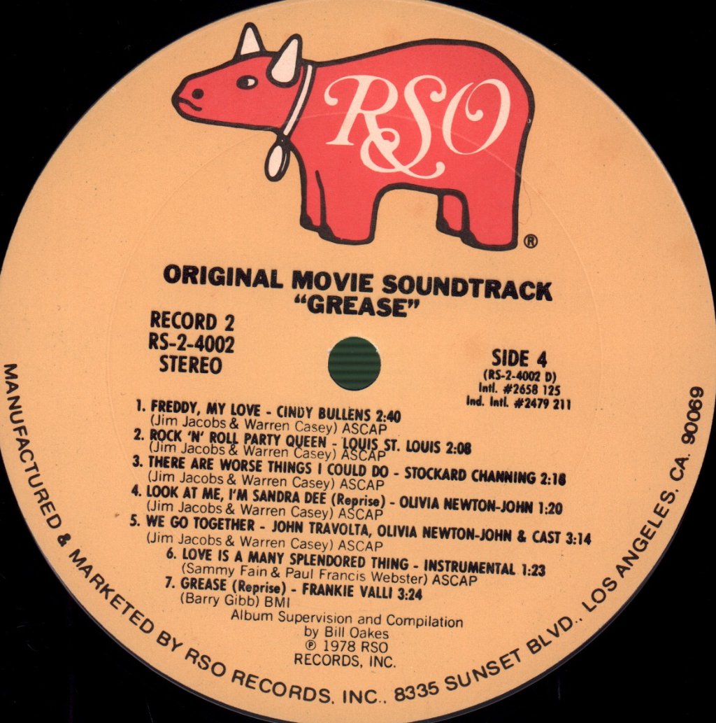 Various Artists - Grease (Original Soundtrack) - Double Lp