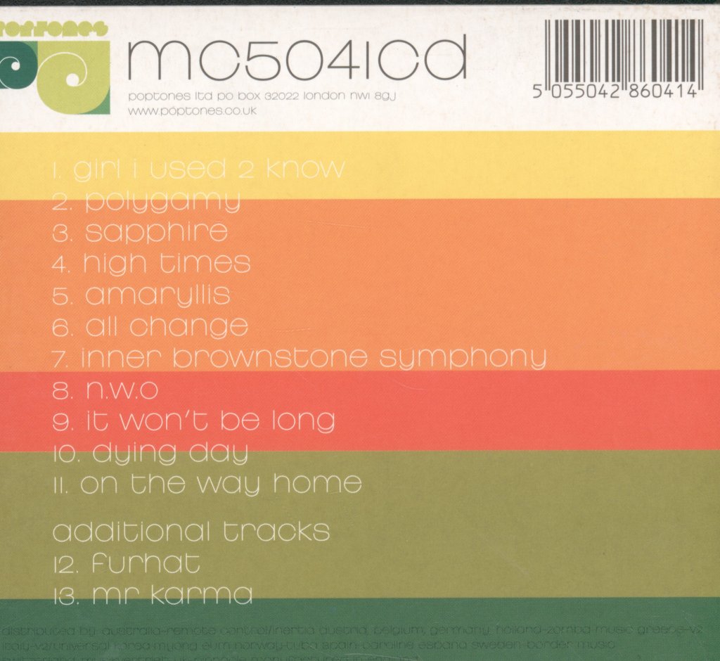 Trashmonk - Mona Lisa Overdrive - Cd