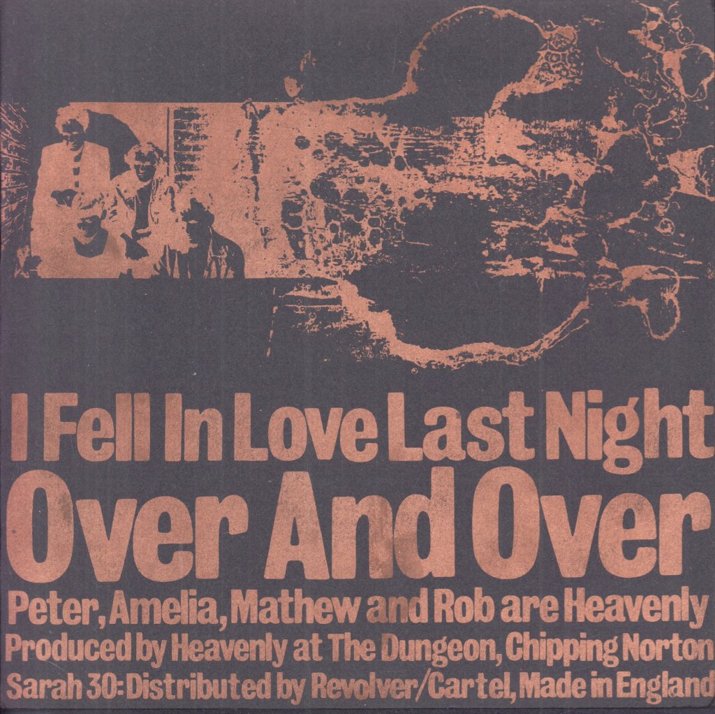 Heavenly - I Fell In Love Last Night - 7 Inch