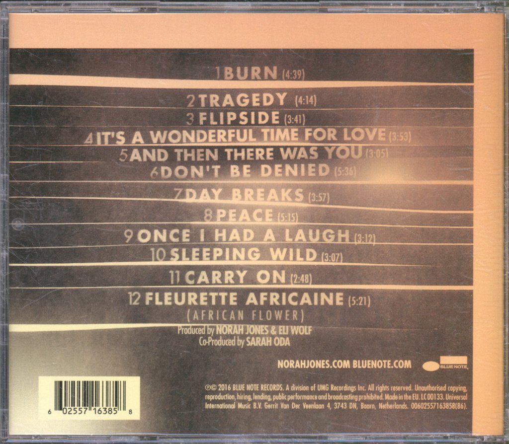 Norah Jones - Day Breaks - Cd