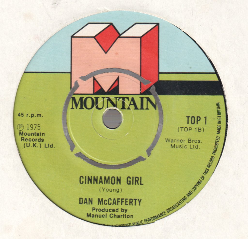 Dan Mccafferty (Nazareth) - Out Of Time - 7 Inch