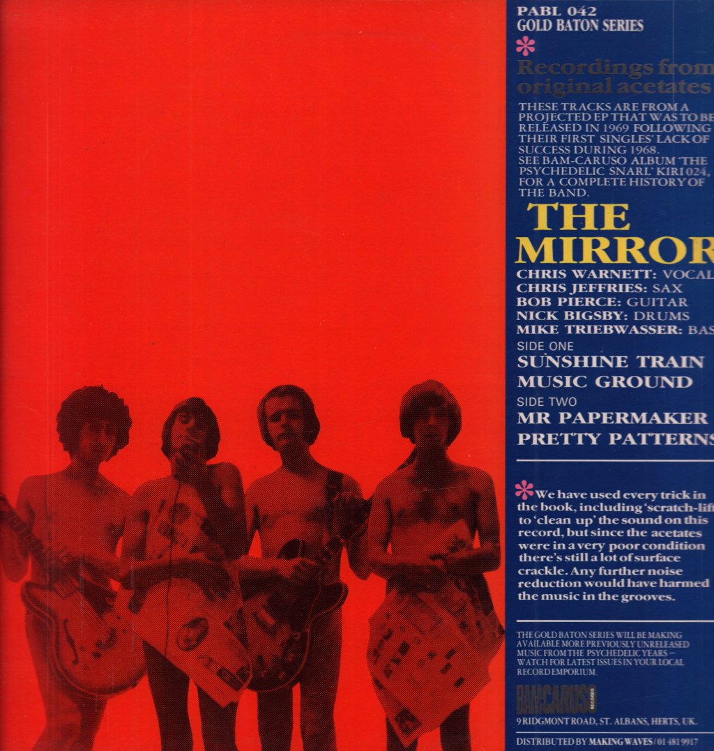Mirror (Psych Band) - Reflected Glory - 12 Inch