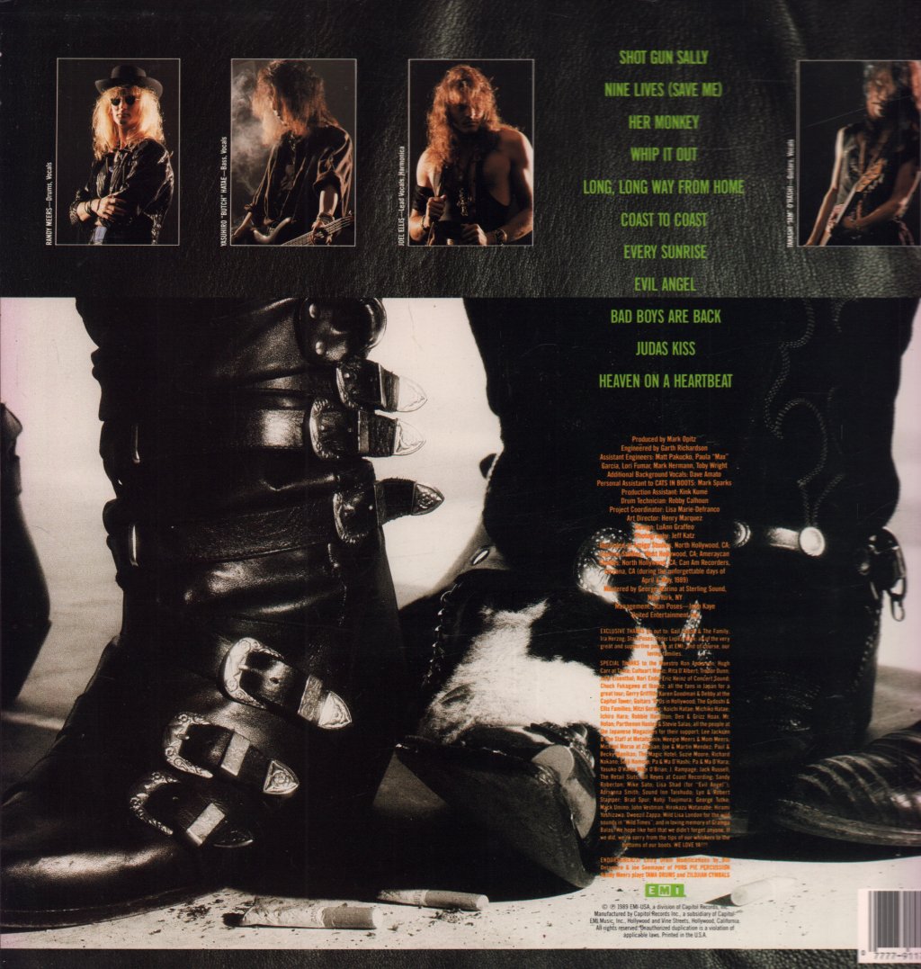 Cats In Boots - Kicked And Klawed - Lp