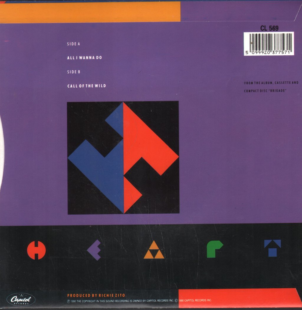 Heart - All I Wanna Do - 7 Inch
