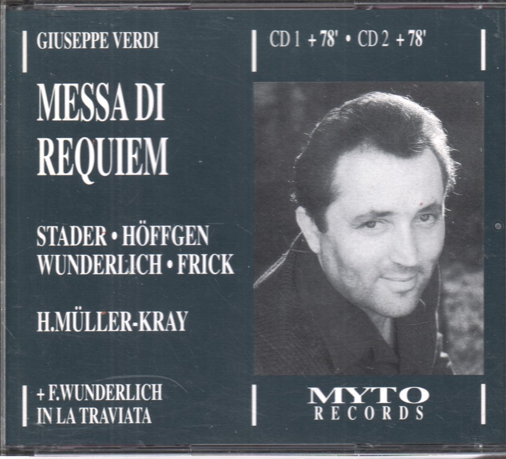 Giuseppe Verdi - Messa Da Requiem - Double Cd
