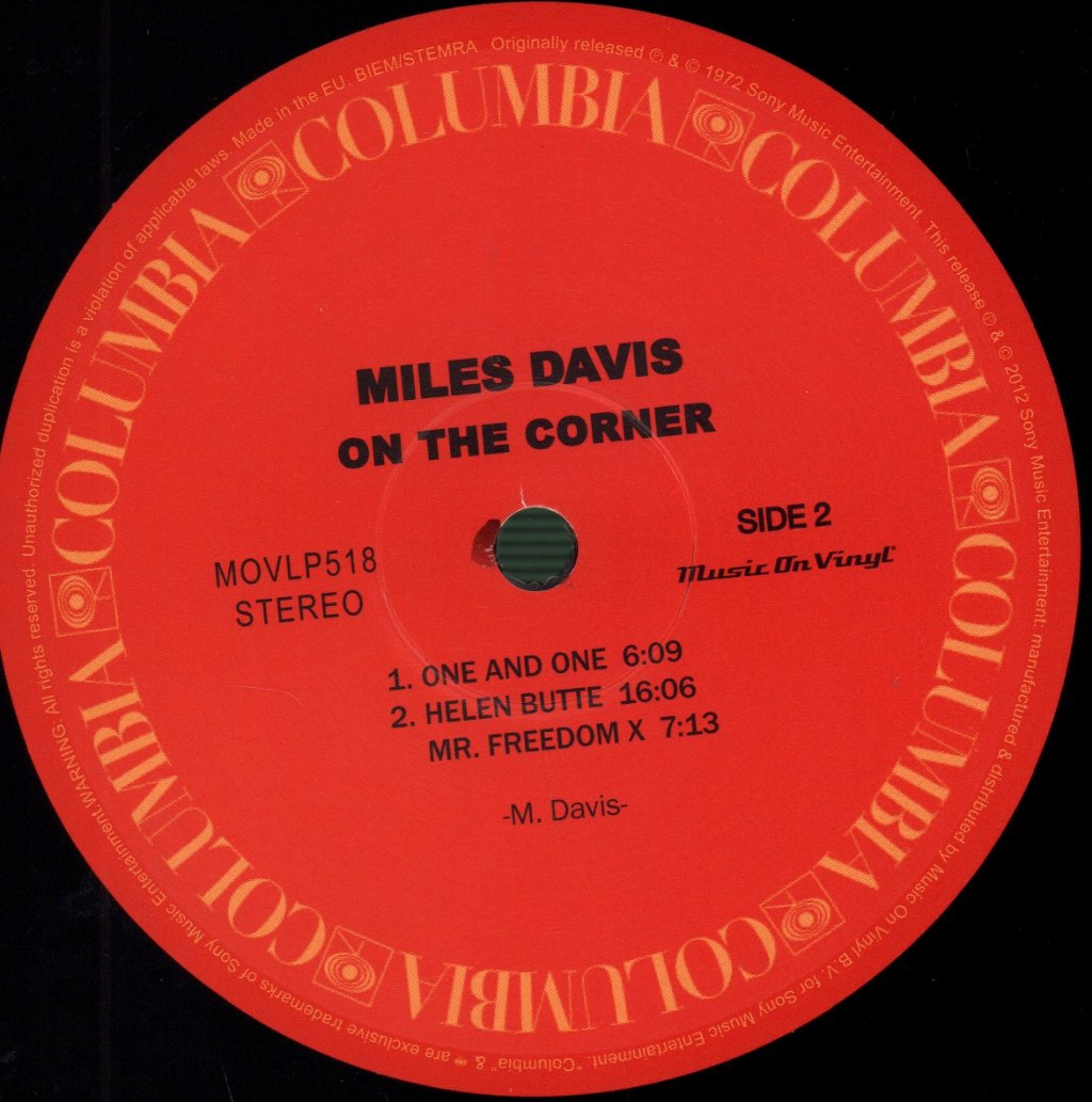 Miles Davis - On The Corner - Lp