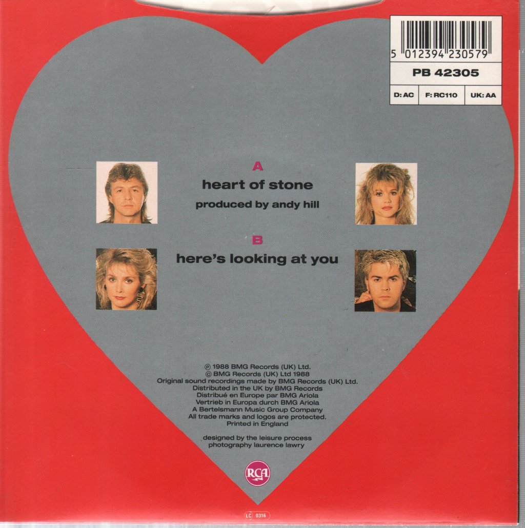 Bucks Fizz - Heart Of Stone - 7 Inch