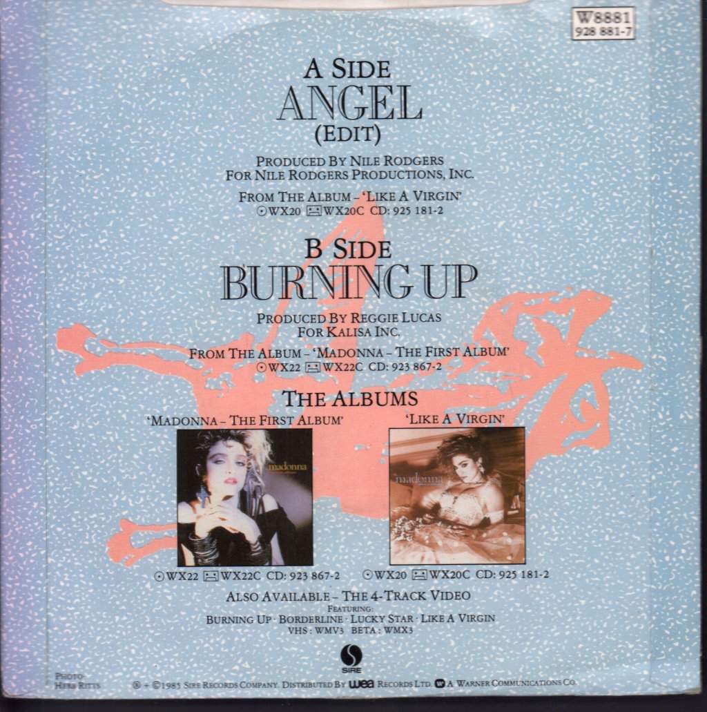 Madonna - Angel - 7 Inch