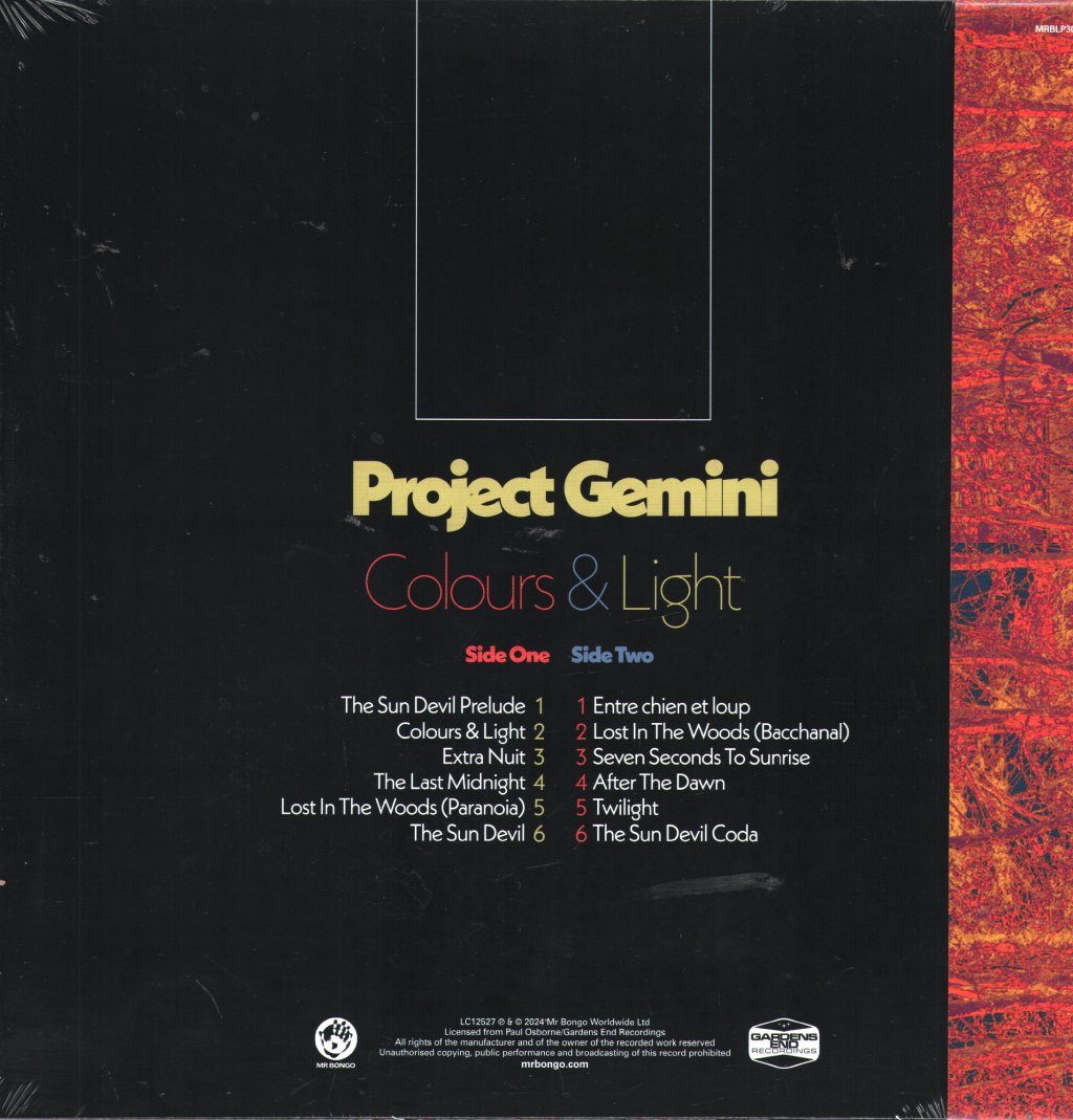 Project Gemini - Colours & Light - Lp